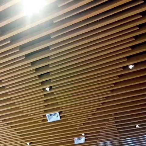 陜西綠可木天花音樂廳吊頂